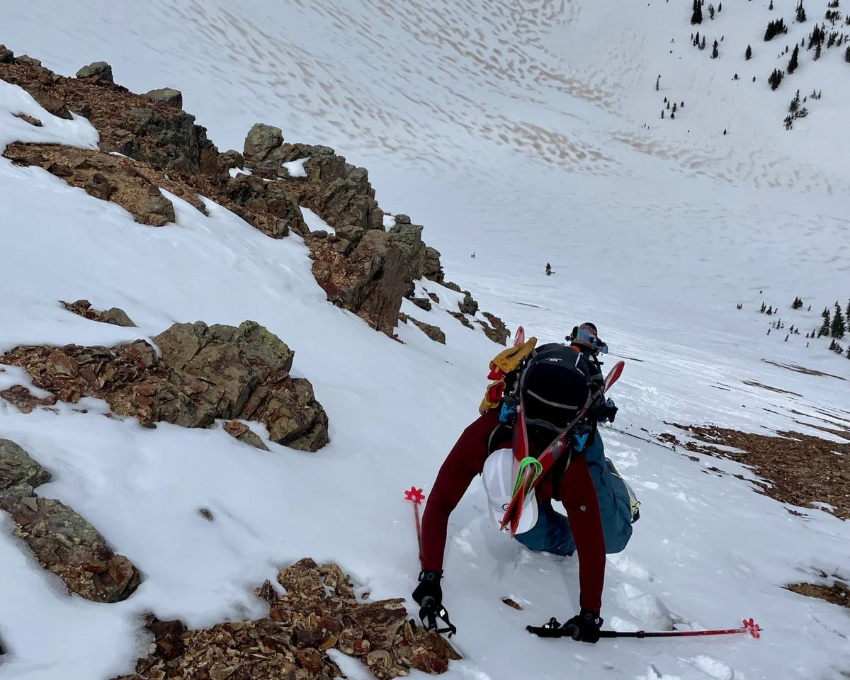 Founder JC, ski mountaineering in Telluride, CO